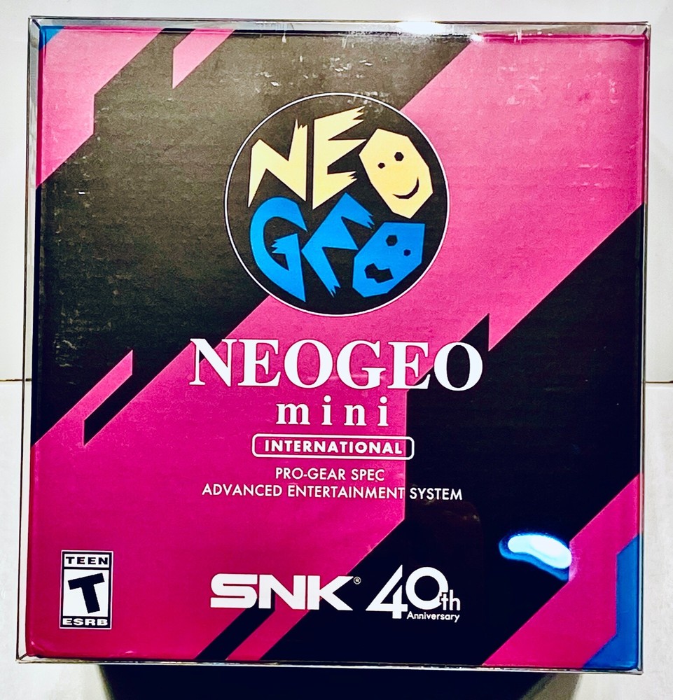 1 Box Protector For NEO GEO MINI (INTERNATIONAL) Console! Clear Display Boxes