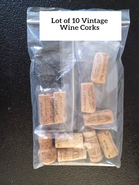 Lot of 10 Vintage Wine Corks