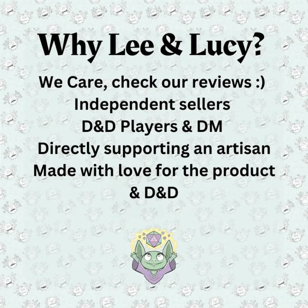 Orange Mushroom Dice Set