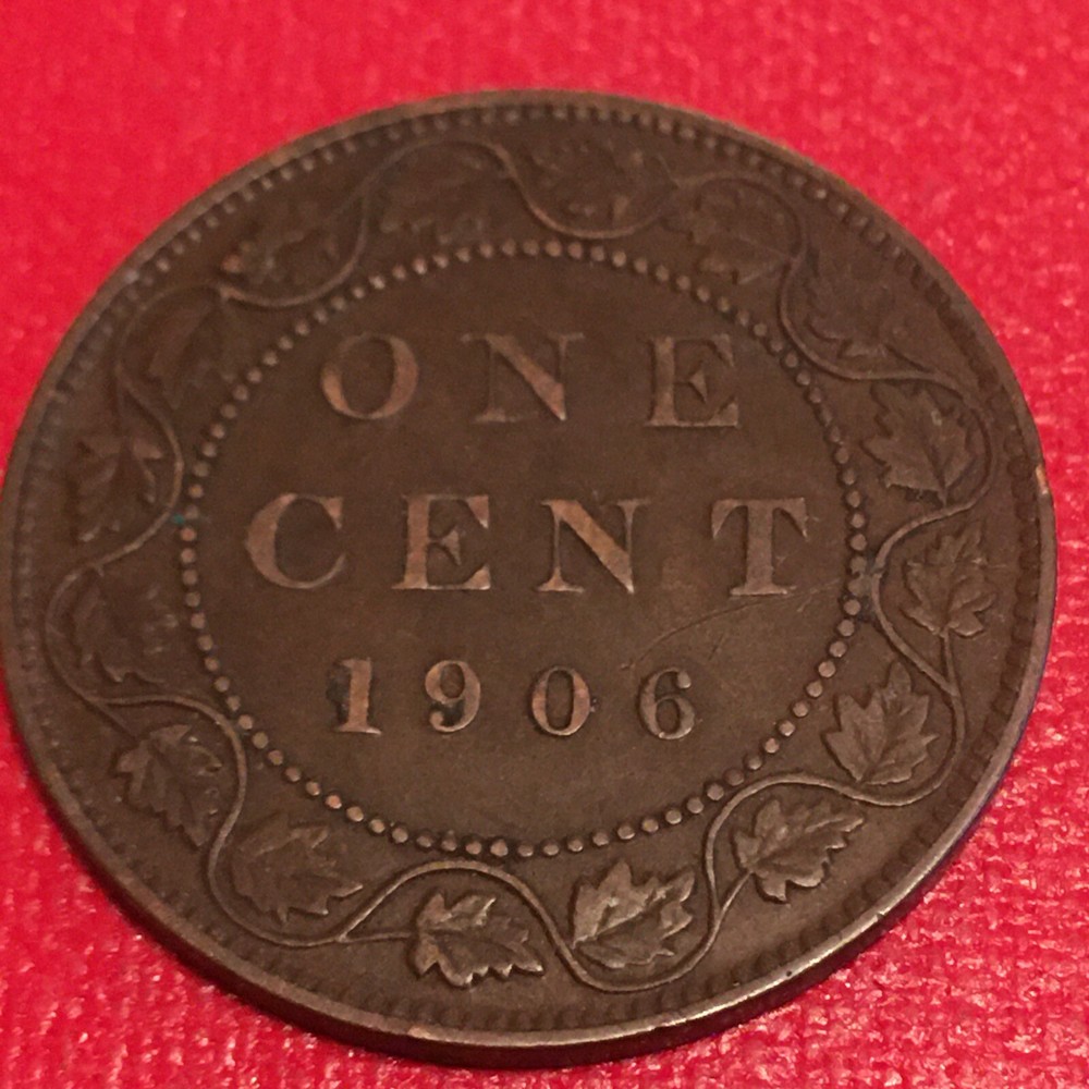 Canada, One Cent 1906, as shown.