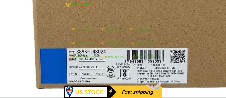 1PC New Omron switching power supply S8VK-T48024 Fast Shipping