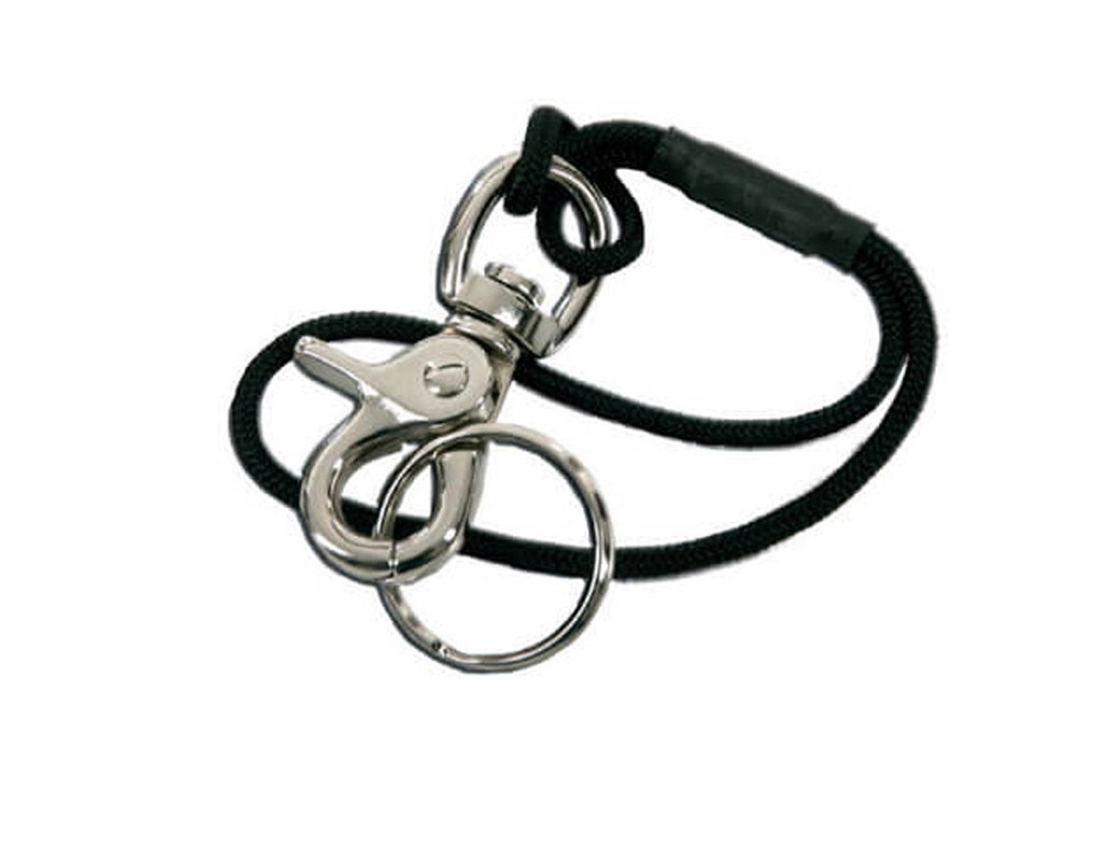 540 Quick Leash Snowboard Leash Black with Connecting Ring New
