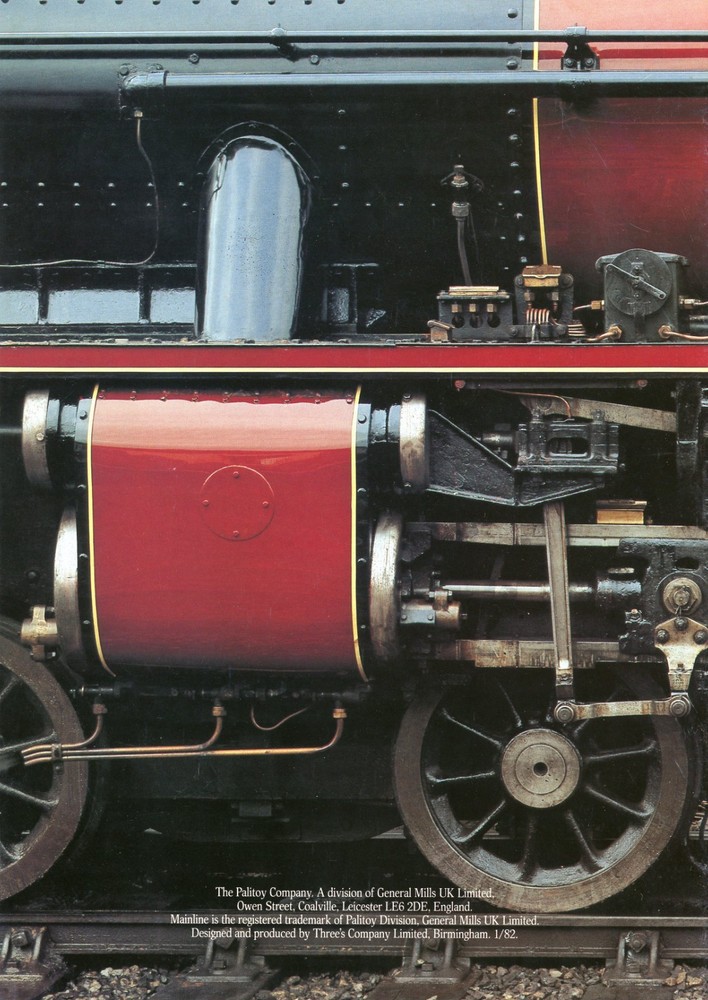 MAINLINE RAILWAYS PALITOY 1982 CATALOGUE