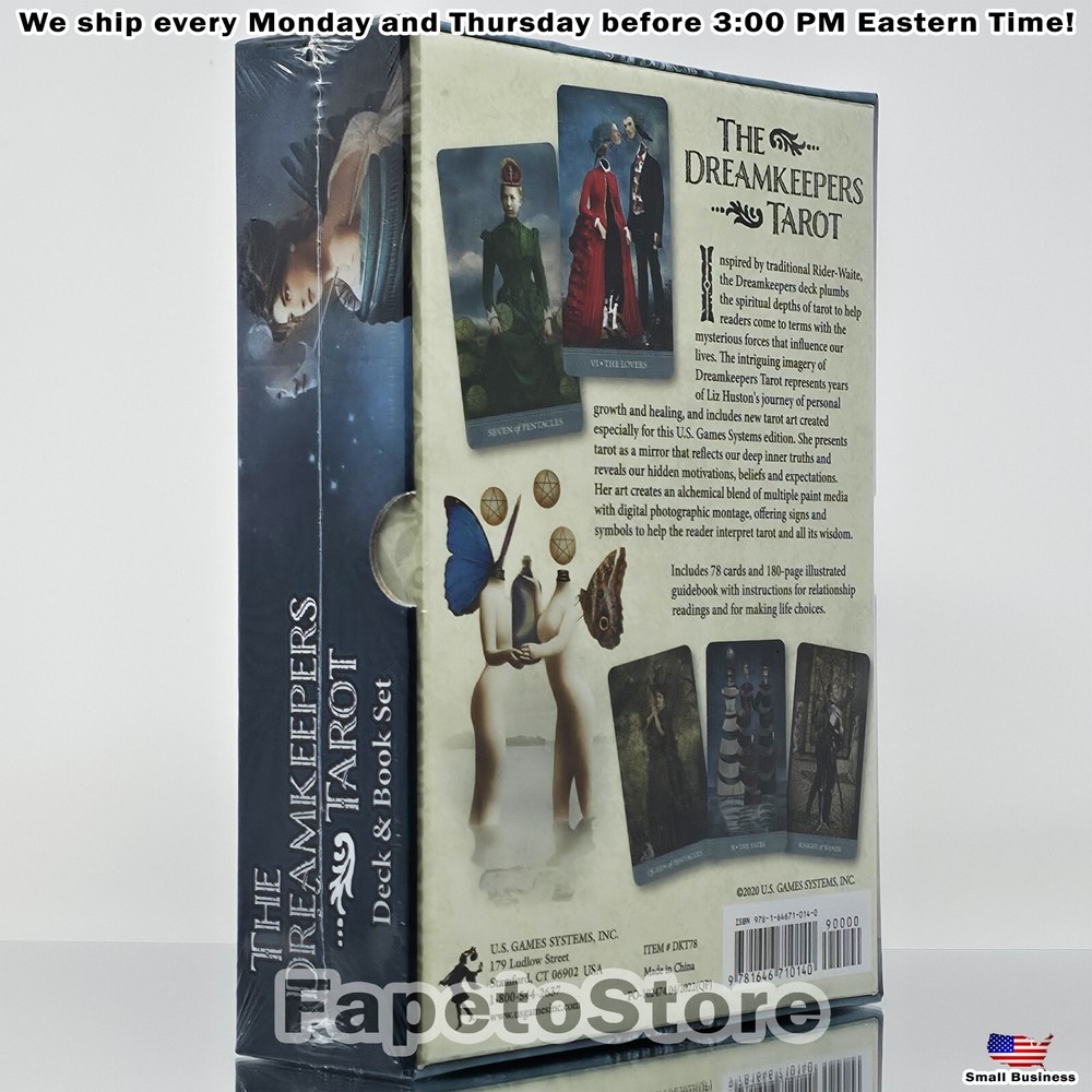 U.S. Games Systems - Dreamkeepers Tarot, Oracle Deck and Guidebook