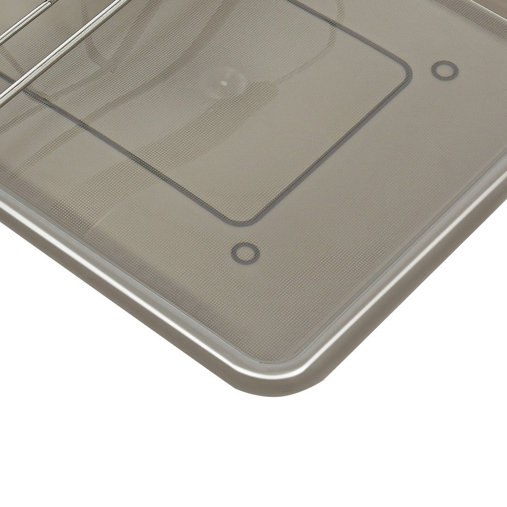 Kitchen Cabinet Organizer Pull Out Drawer Bottom-Mounted Slide Out Storage Shelf