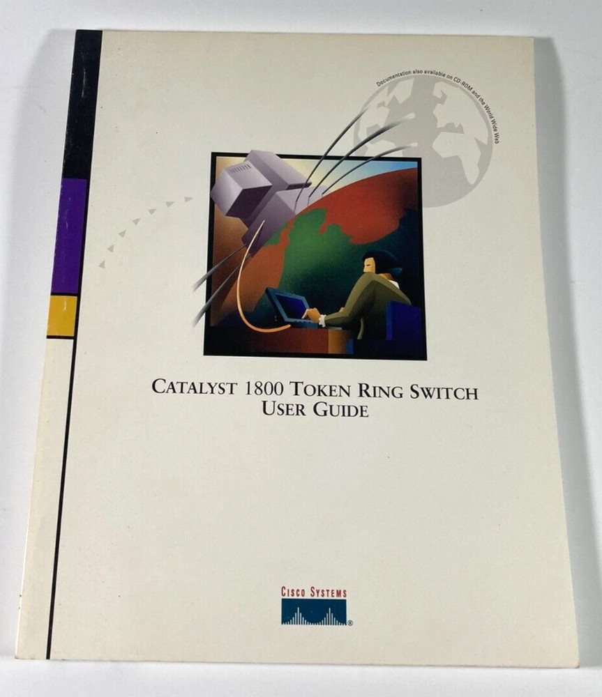 Vintage Cisco Systems Catalyst 1800 Token Ring Switch - User Guide