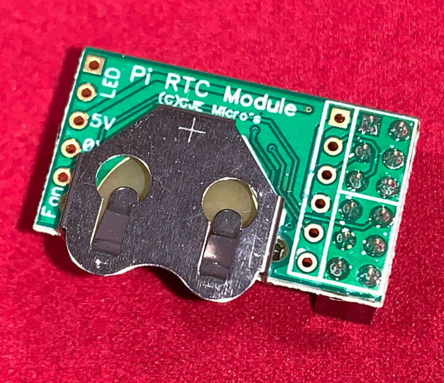 Pi 4 Raspberry Pi RTC Real Time Clock+Temp SensorFan and Heatsink compatable