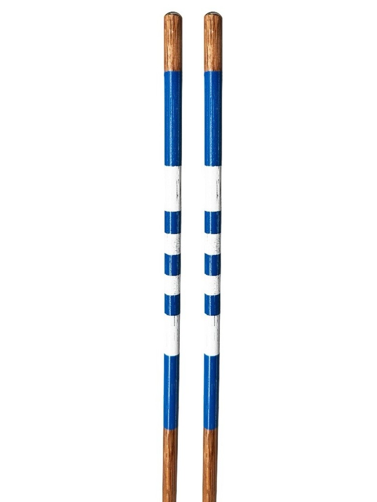 Golf Hickory Alignment Sticks Blue White