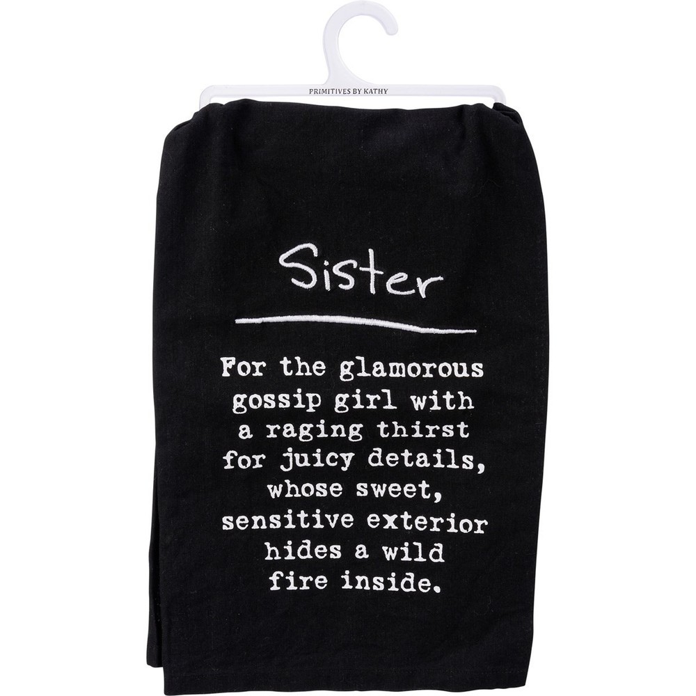 Primitives by Kathy Sister Glamorous Dish Towel