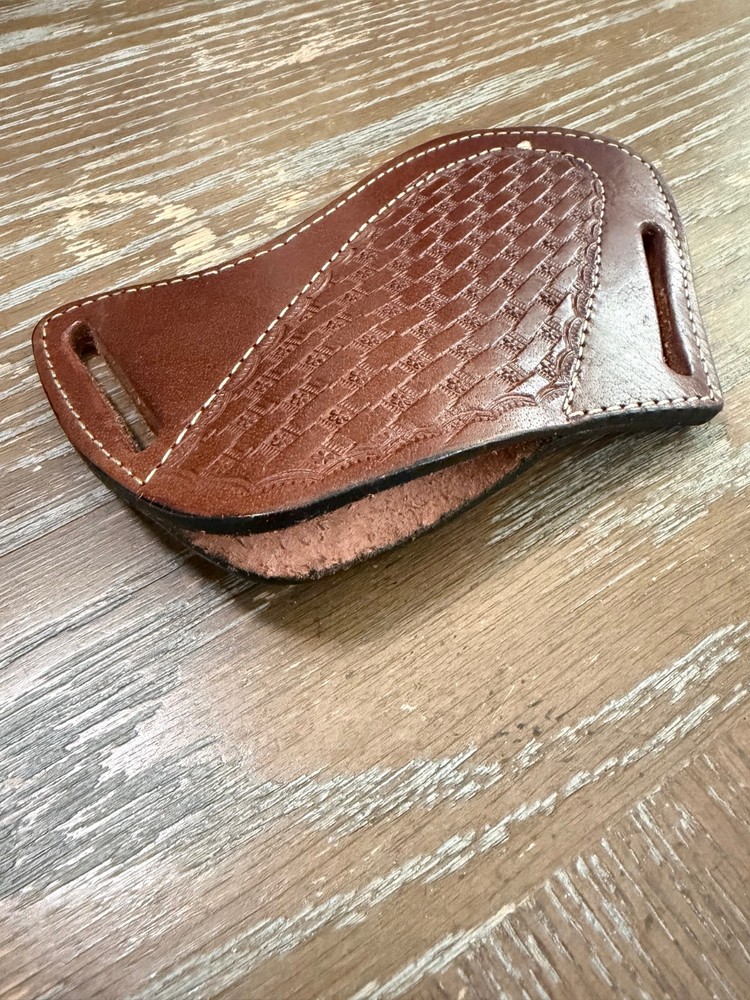 Buck Knife Belt Leather Holster