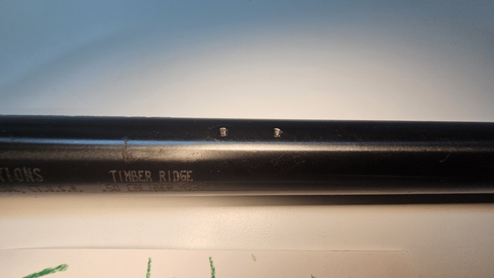 Traditions Timber Ridge Muzzleloader Rifle 23” Barrel Without Breech (C)