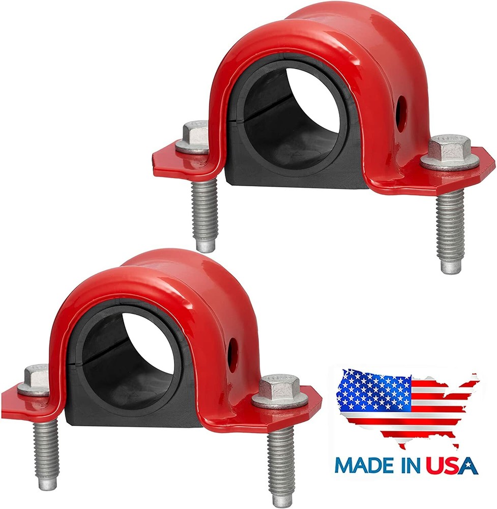 6PC Front Sway Bar Link Kit + Front CODE RED Bracket/Bushing Kit FITS Ram 1500