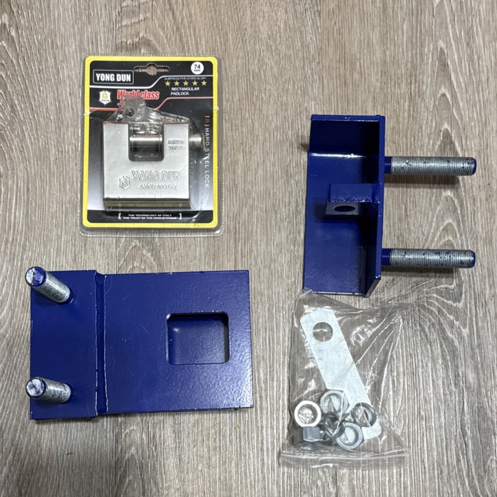 YONG DUN Shipping Container Rectangular Padlock Lock Box, Key Lock