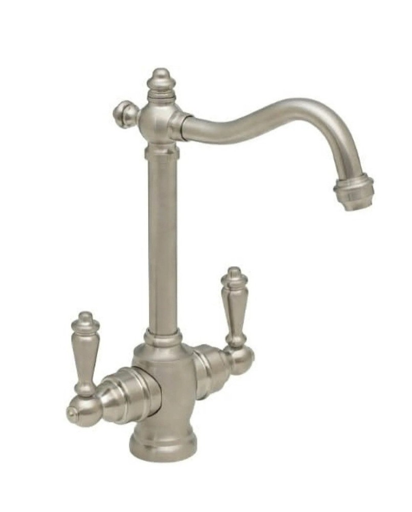 Westbrass D205-07 Victorian Traditional Two Handle Instant Hot/Cold Water Dis...