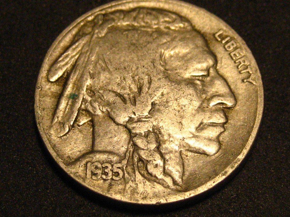 1935-P Buffalo Nickel