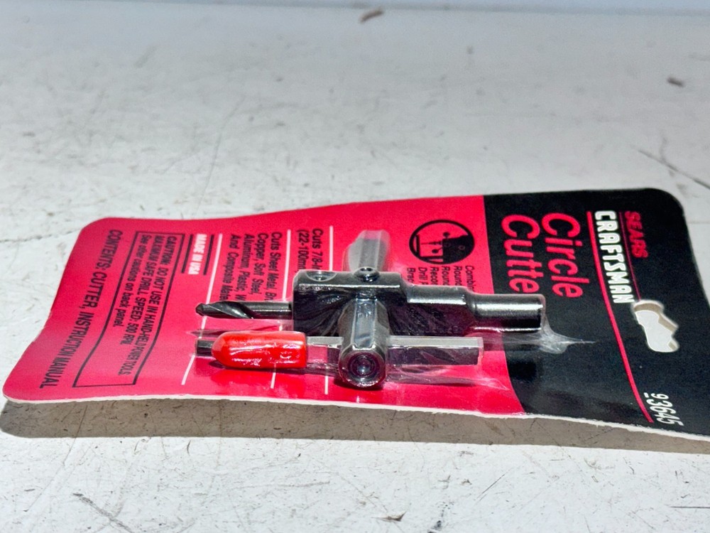 NOS Sears/Craftsman Circle Cutter 9-3645