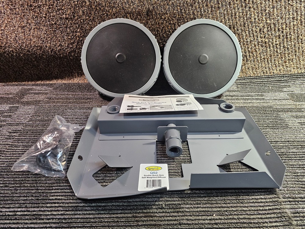 EasyPro QS2 Quick Sink Self Weighted Diffuser Assembly – Double Diffuser