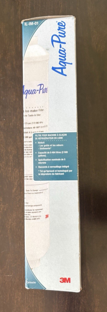 3M Aqua-Pure In-Line Water Filter System IL-IM-01 (one filter)
