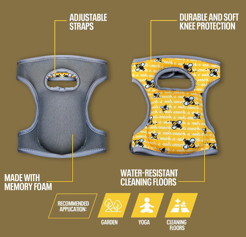 Bee's Knees Cleaning Knee Pads
