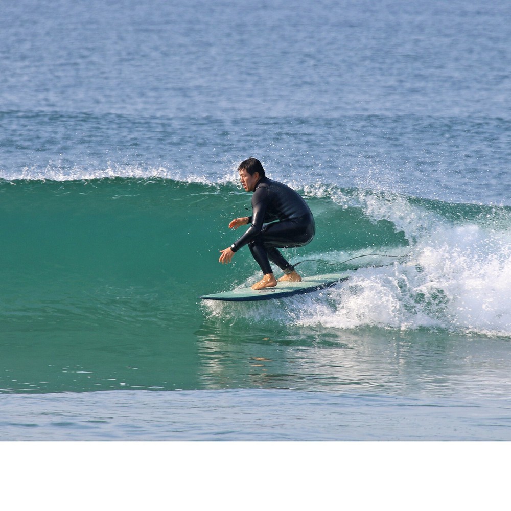 6'6" Retro Egg Surfboard - SeaWeed (P44)