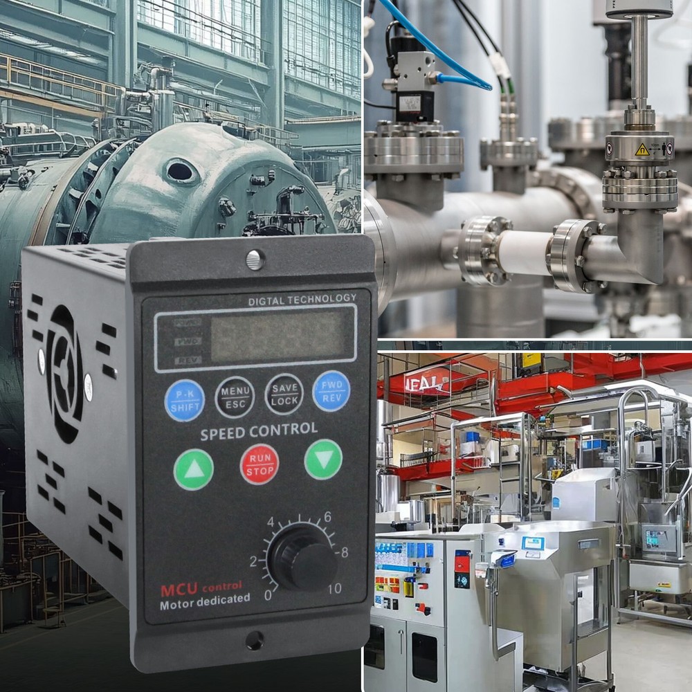 Single To 3 Phase 750W 1HP 110/220V Variable Frequency Drive Inverter VFD VSD