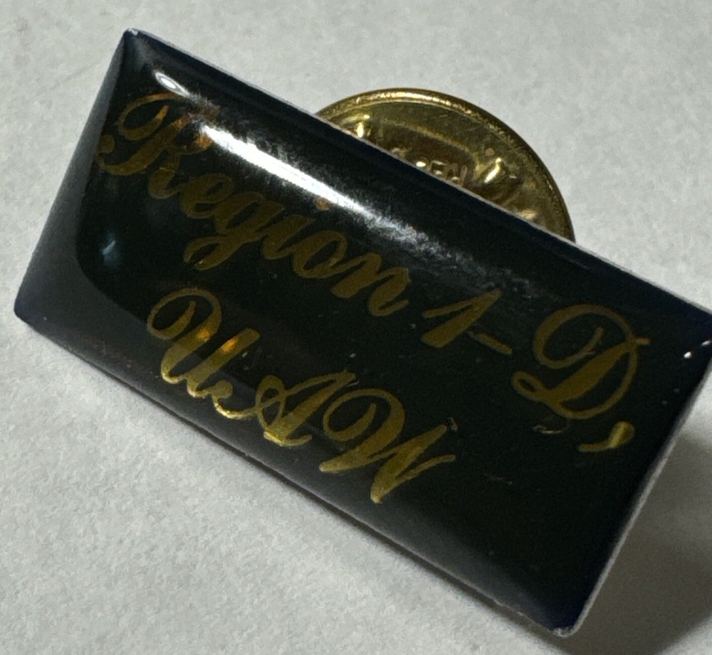 UAW Region 1D Lapel Pin United Auto Workers