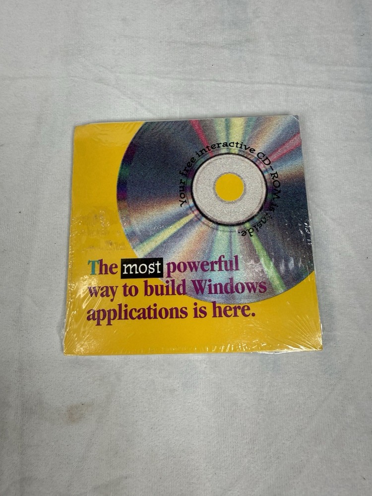 Symantec C++ Interactive CD ROM Sealed Windows Development Vintage