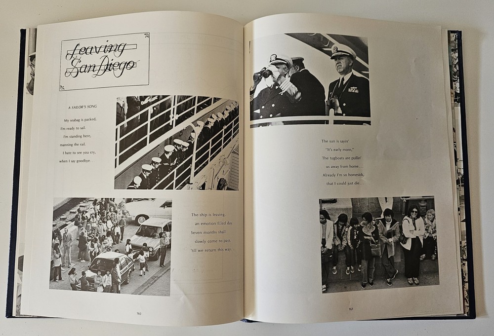 USS Acadia (AD-42) Westpac 1983 Deployment Cruise Book