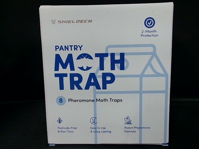 SHIELDDECK Pantry Moth Traps With Pheromones, Pantry Moth Killer Indoor