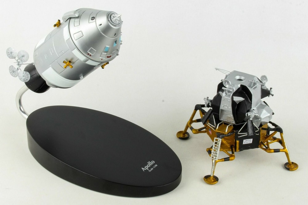NASA Apollo Command Service LEM Lunar Module Desk Display Space 1/48 SC Model