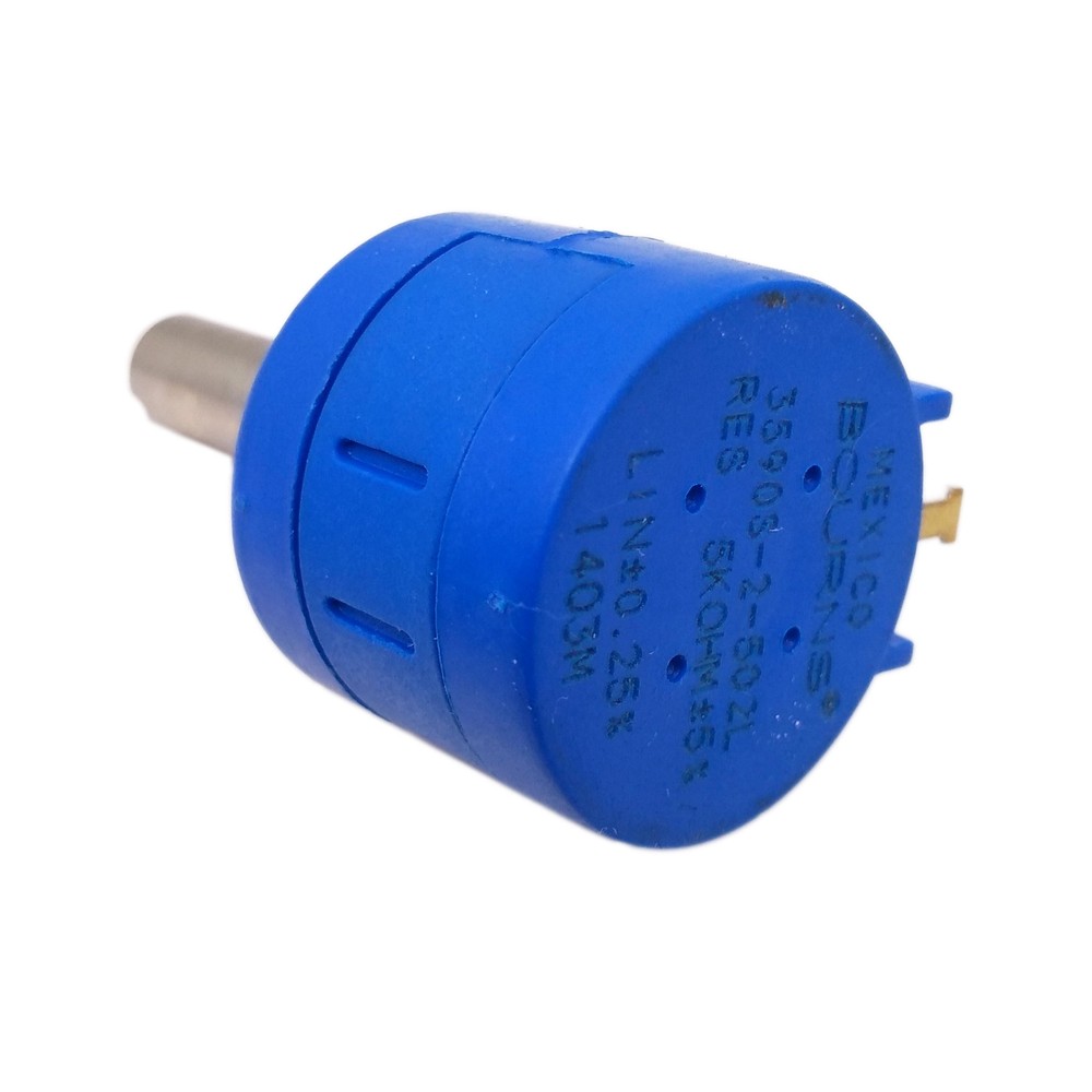 2 Sets 5K Ohm 3590S Potentiometer 10 Turn Counting Dial Rotary Knob