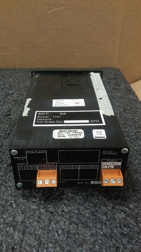 MONARCH Instrument ACT-2A Tachometer