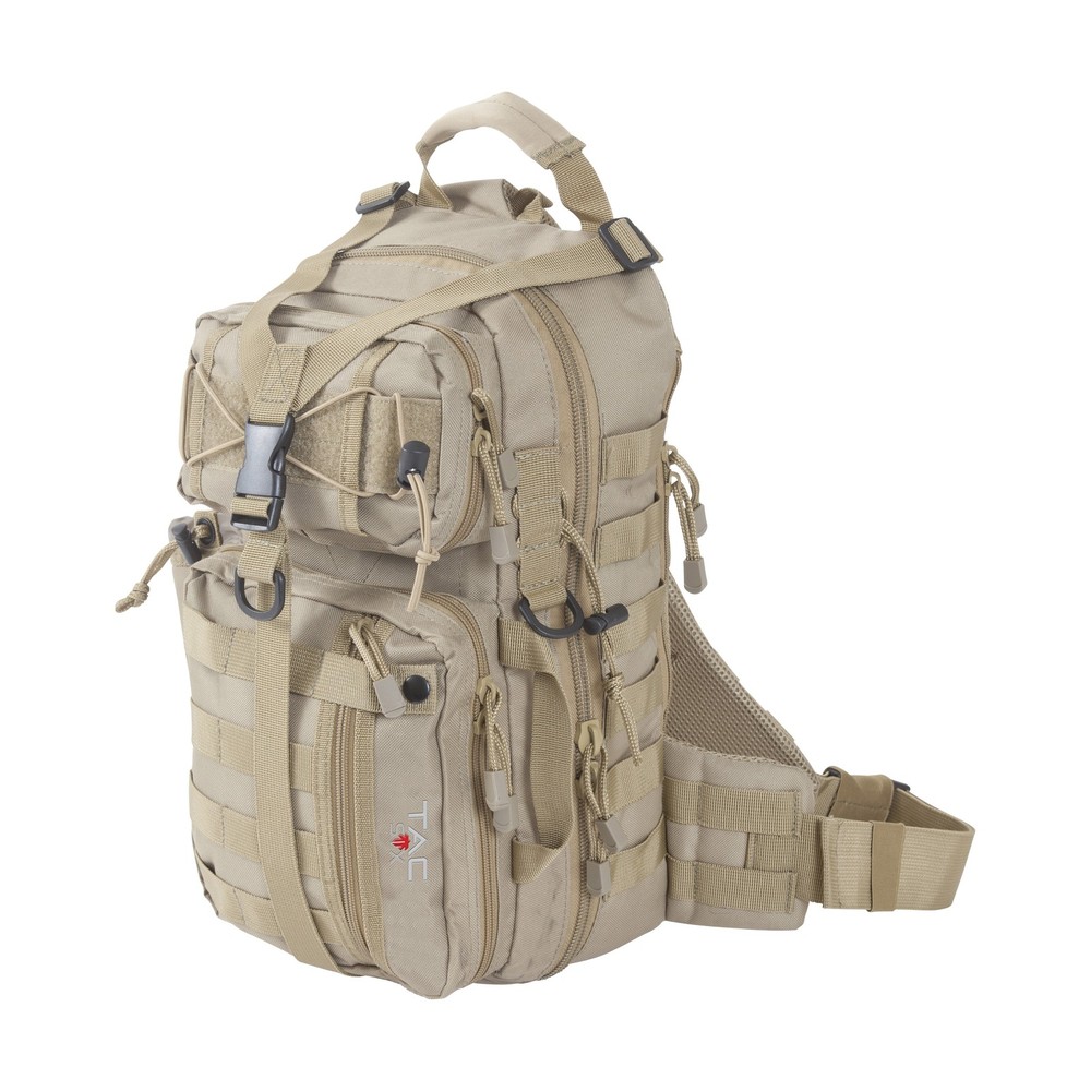 Tac-Six™ Lite Force Tactical Sling Pack, Tan