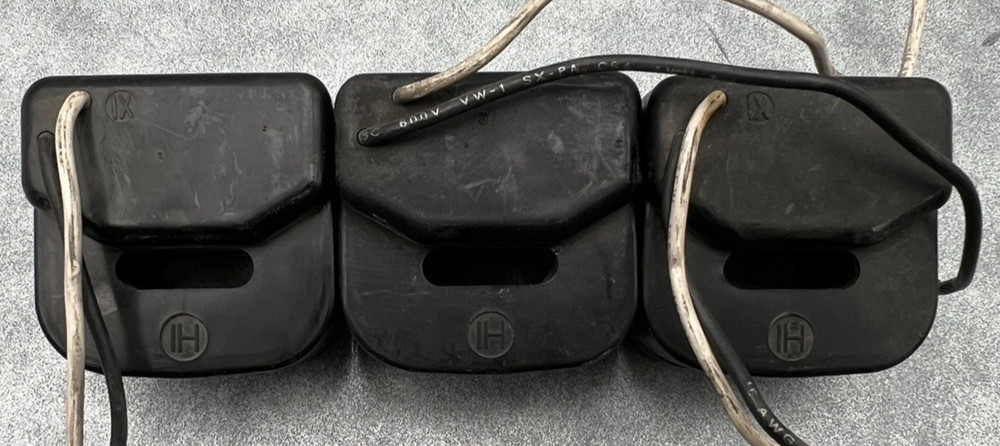 (3) WESTINGHOUSE 655C285H03 300:5A CURRENT TRANSFORMERS