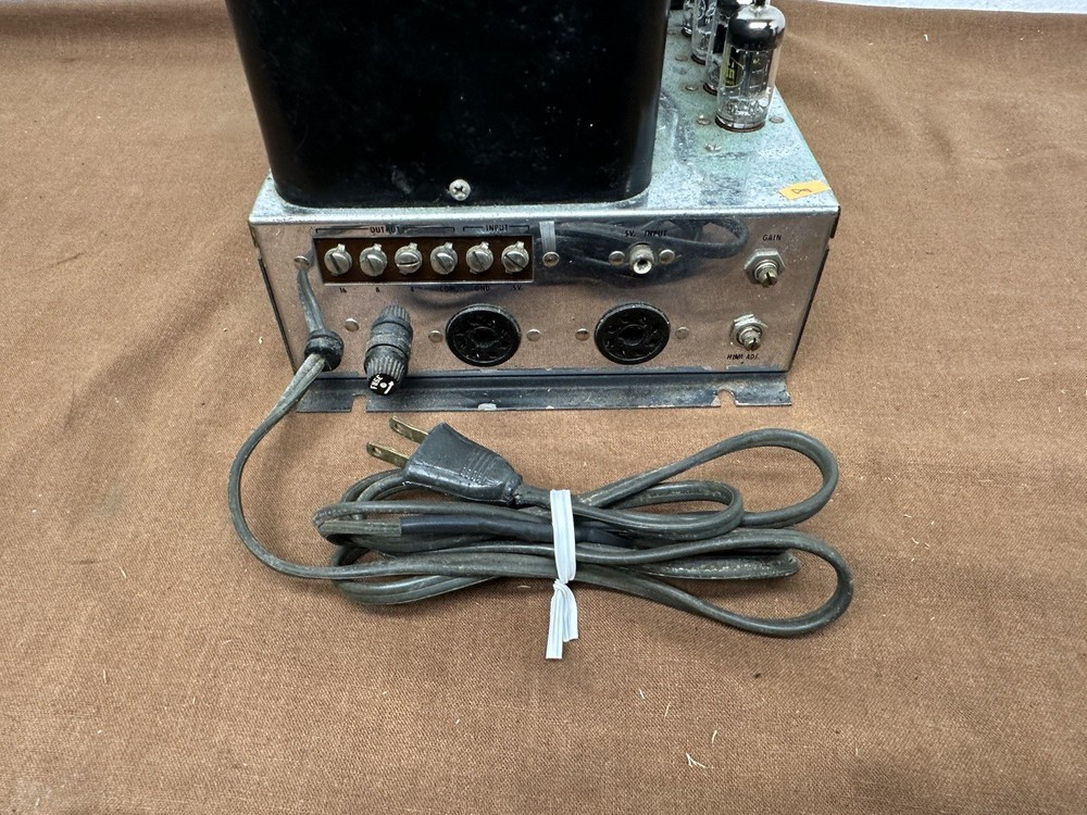 mcintosh mc30 Mono Tube Amplifier Working