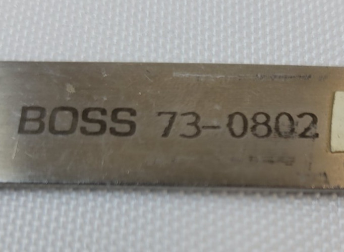 Boss Instruments 73-0802 Davis Brain Spatula, Fully Reusable, 7 Inches