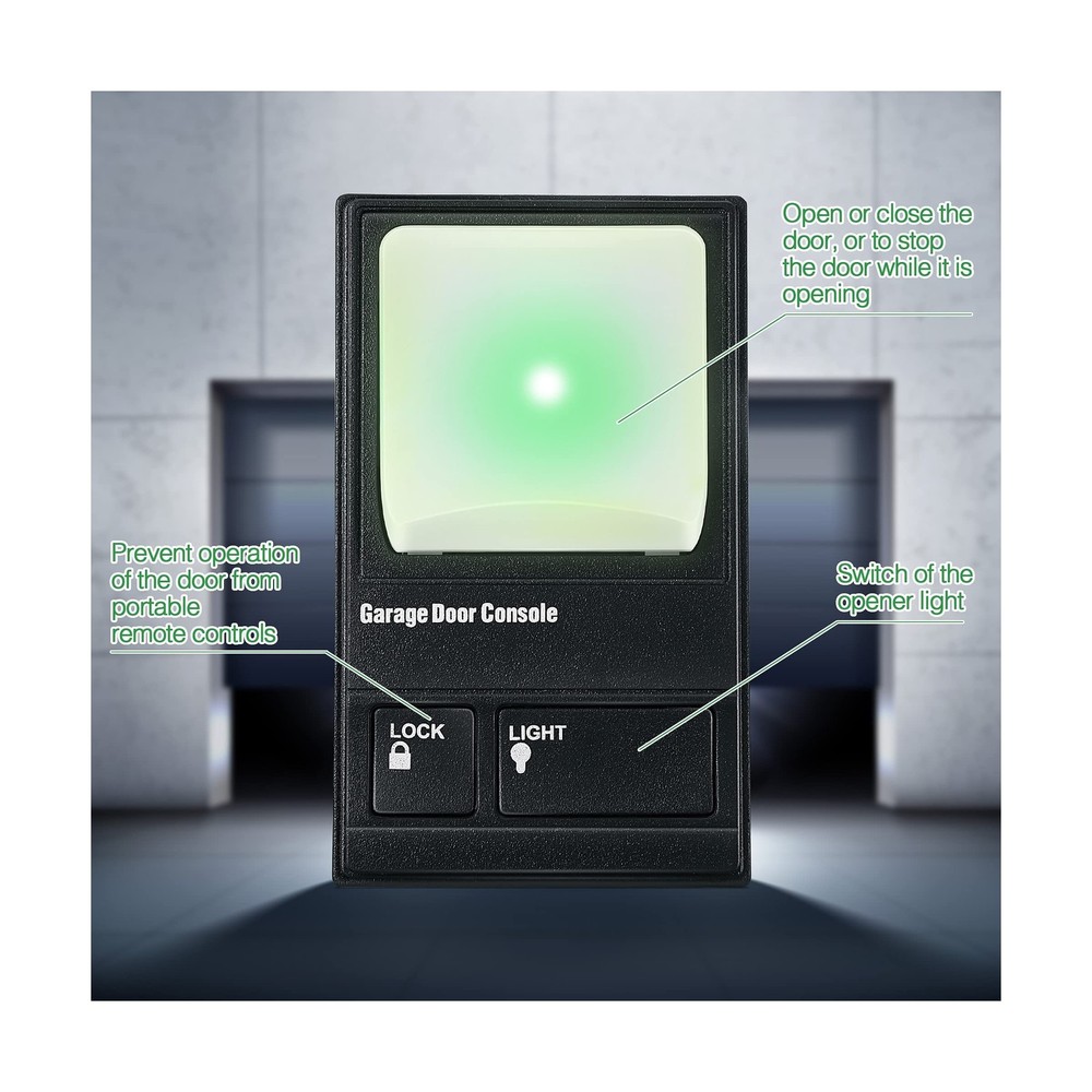 Multifunction Control Panel, Wired Replacement Panel Wall Keypad Bu... Fast Ship