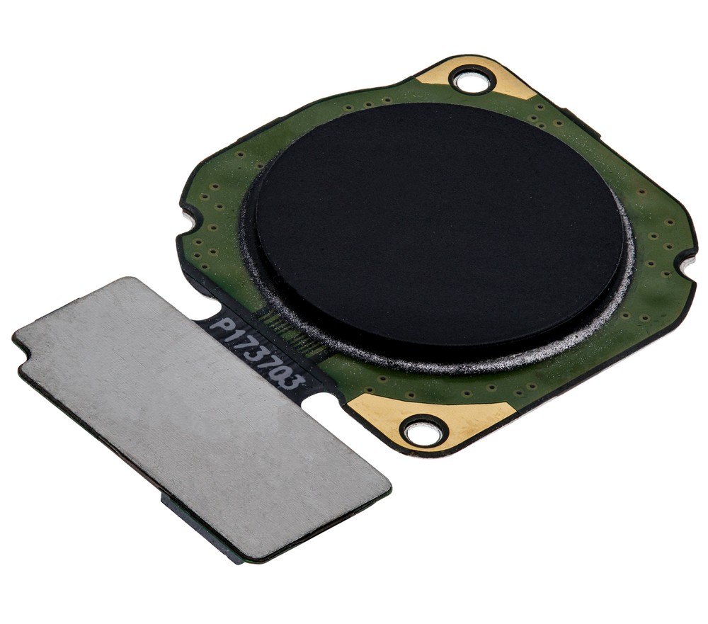 Fingerprint Reader With Flex Cable Compatible For Huawei Y7 - Midnight Black