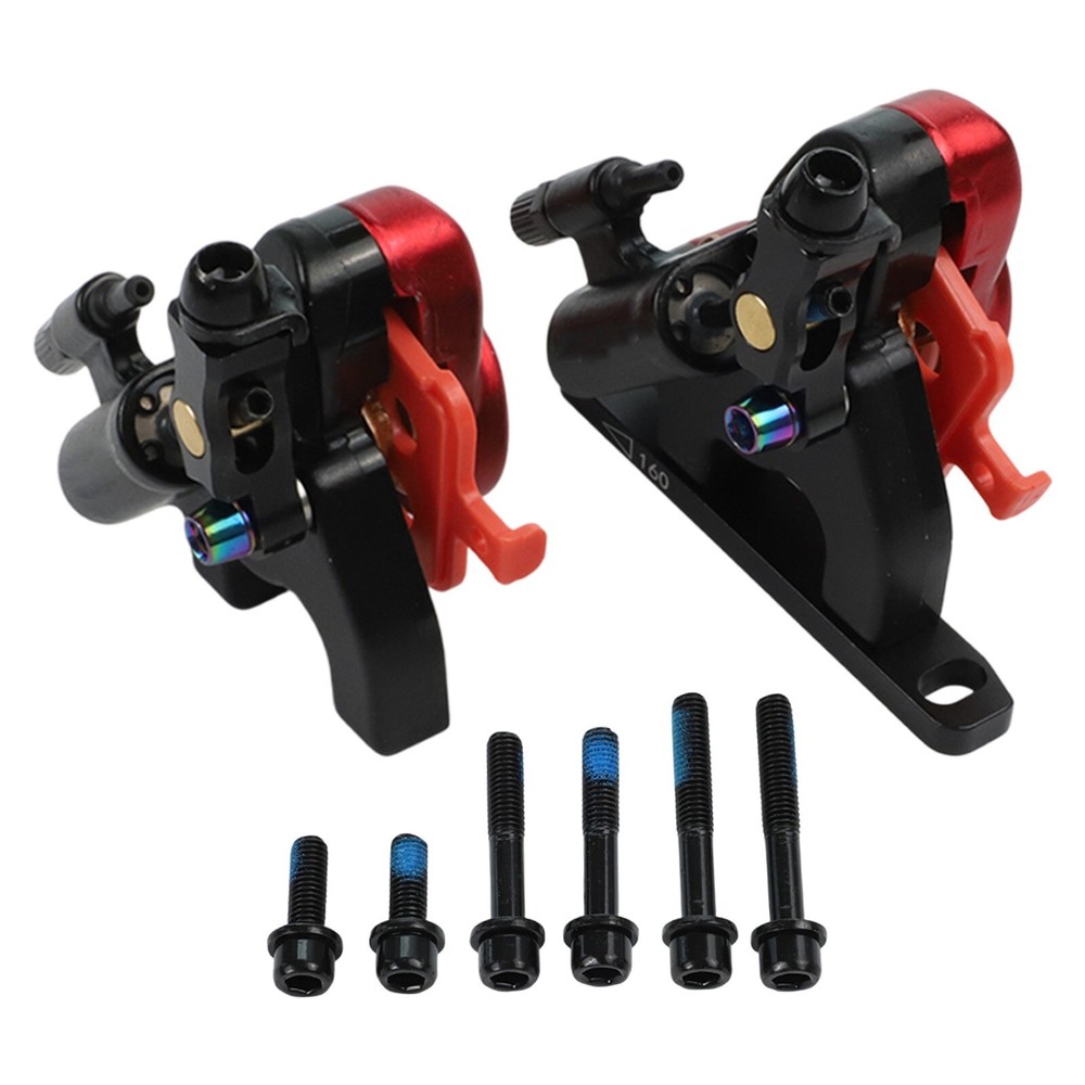 Smooth and Powerful Line Pulling Hydraulic Disc Brake Caliper for Road Bikes