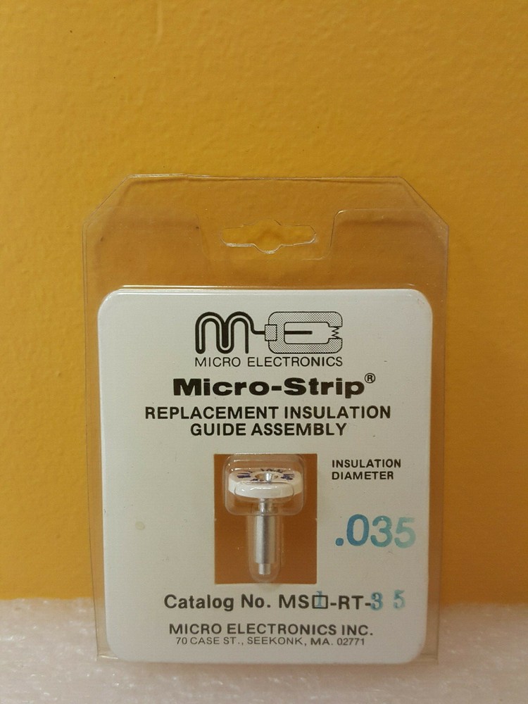 Micro Electronics MS1-RT-35 (Lot of 5) Replacement Insulation Guide Assy. New!