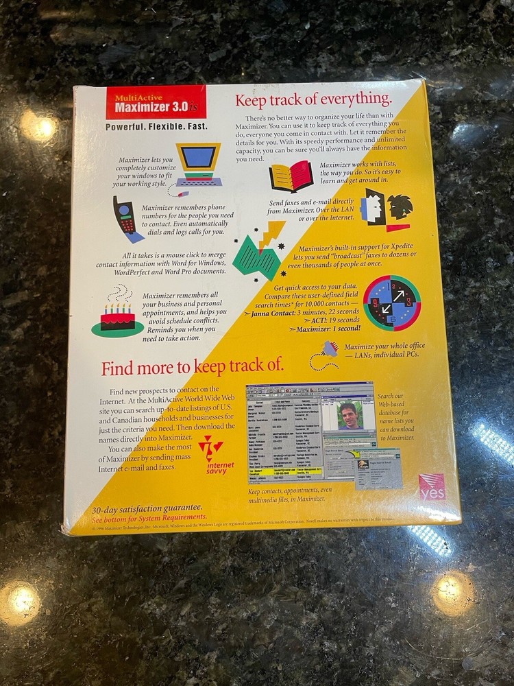 SEALED MultiActive Maximizer 3.0 PC