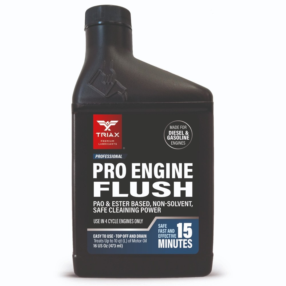 TRIAX Prol Engine Flush Oil-Based Safe for Engine, Seals, Injectors (16 Ounce)