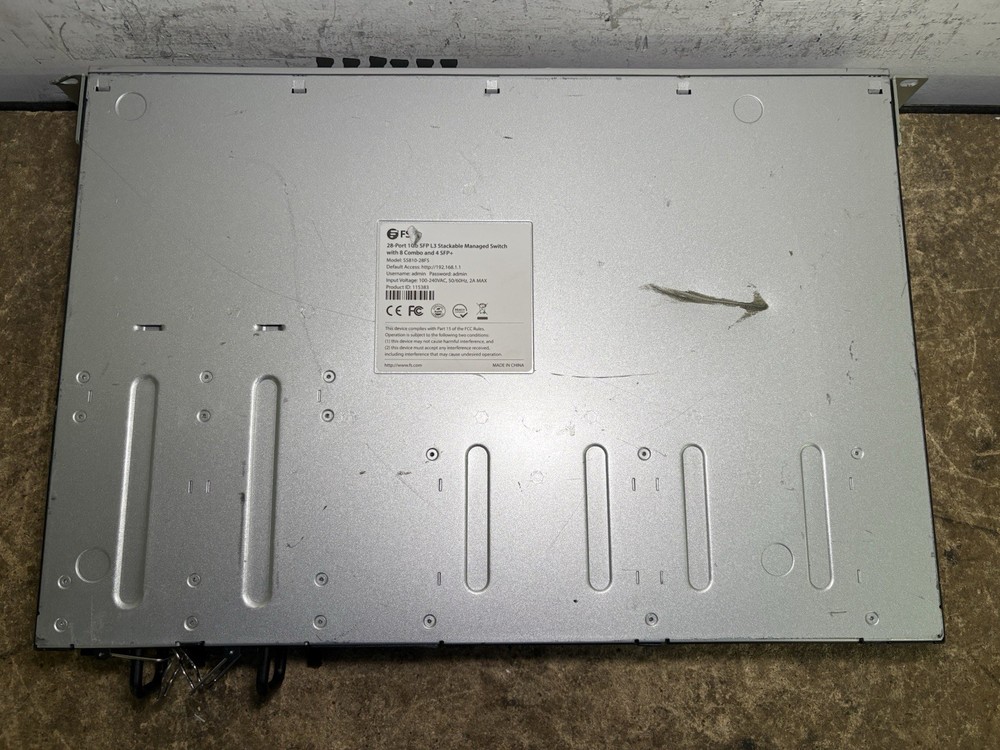 FS S5810-28FS 28-Port Gigabit Ethernet L3 Stackable Switch