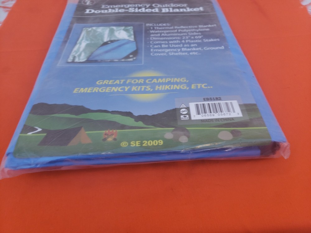 Emergency Outdoor Double Sided Blanket