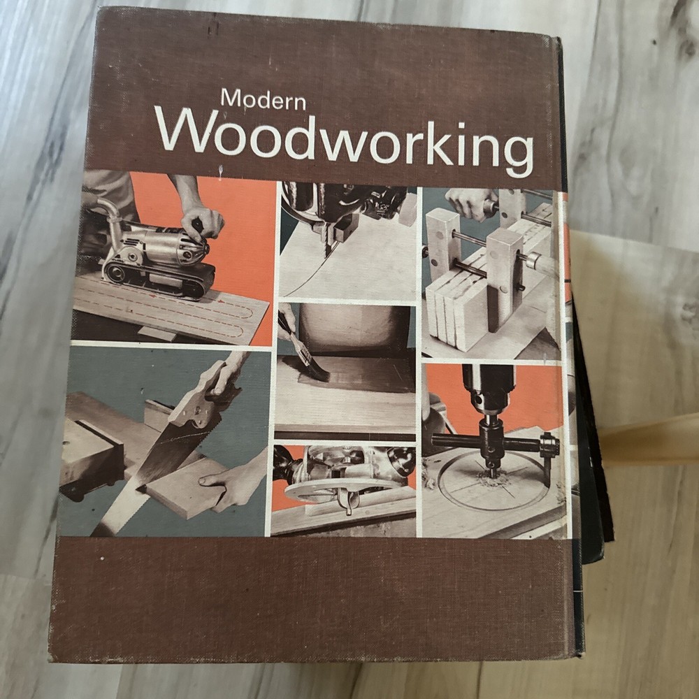 Modern Woodworking 1967 Hardcover Willis H Wagner