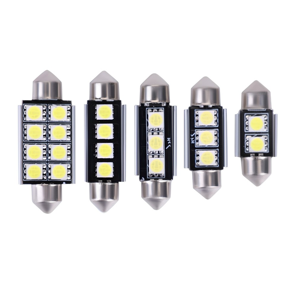 23X CANBUS LED CAR INTERIOR INSIDE LIGHT DOME TRUNK MAP LICENSE PLATE LAMP BULB