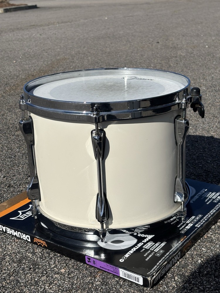 TAMA SUPERSTAR 12” White Rack Tom DRUM