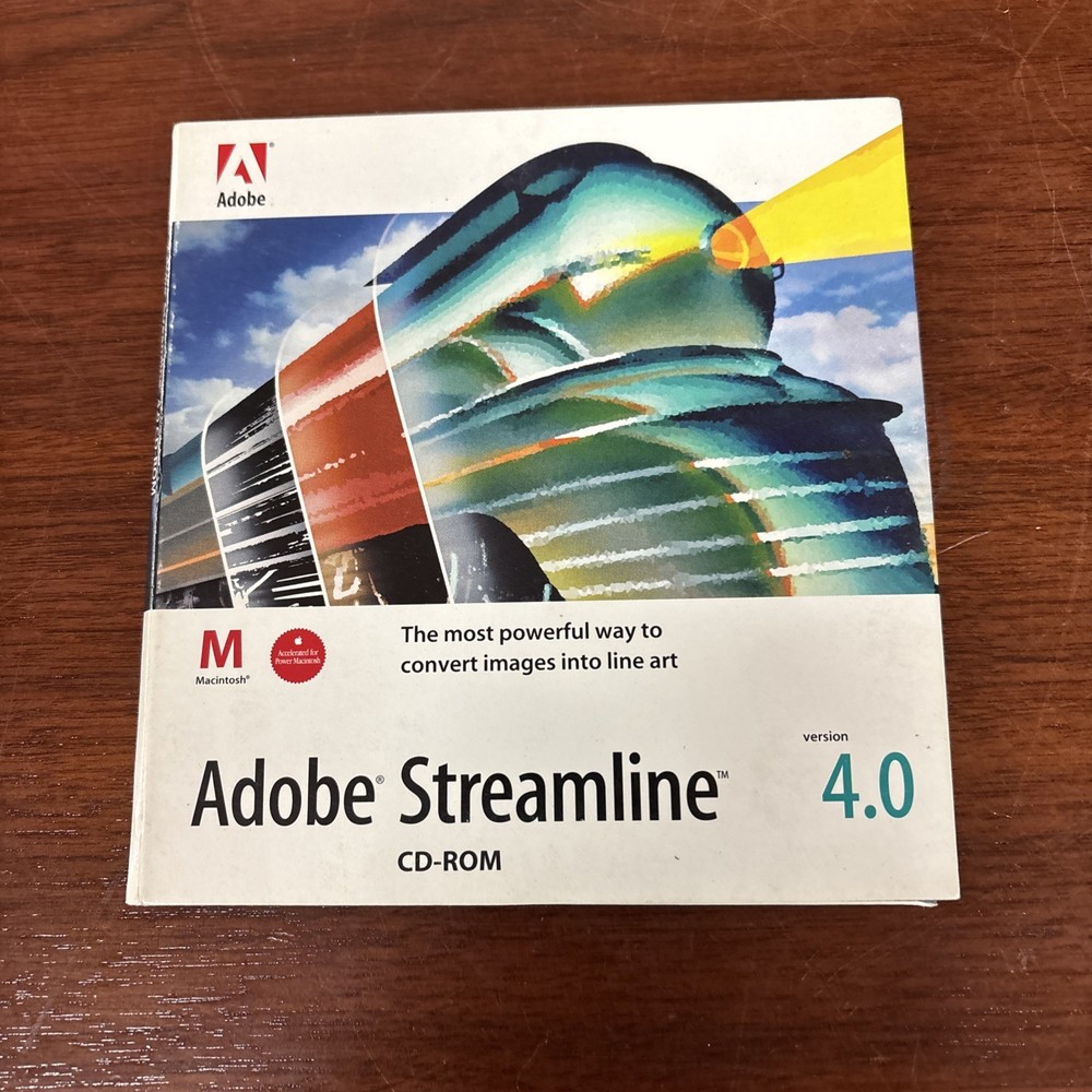 Adobe Streamline 4.0 w/ Key - Macintosh