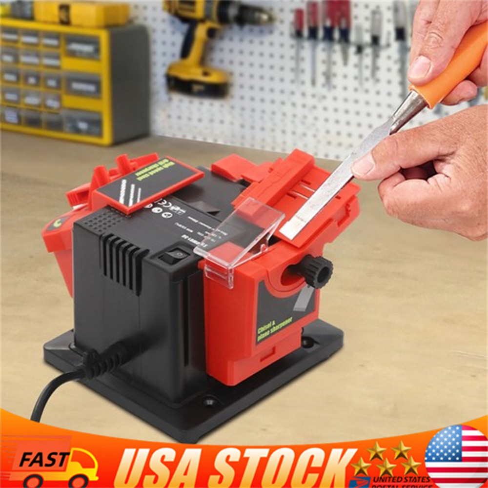 Multifunctional Chisel Planer Sharpener, Electric Chisel Planer Sharpener