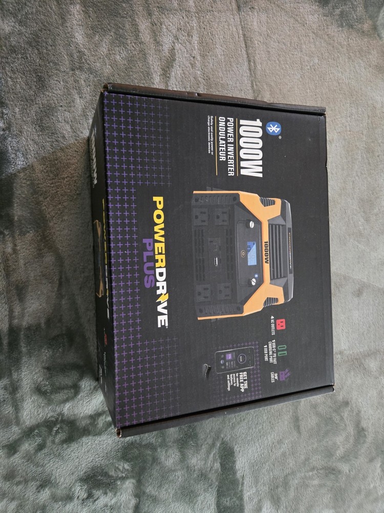 Powerdrive PD1000 1000W Power with Bluetooth Inverter